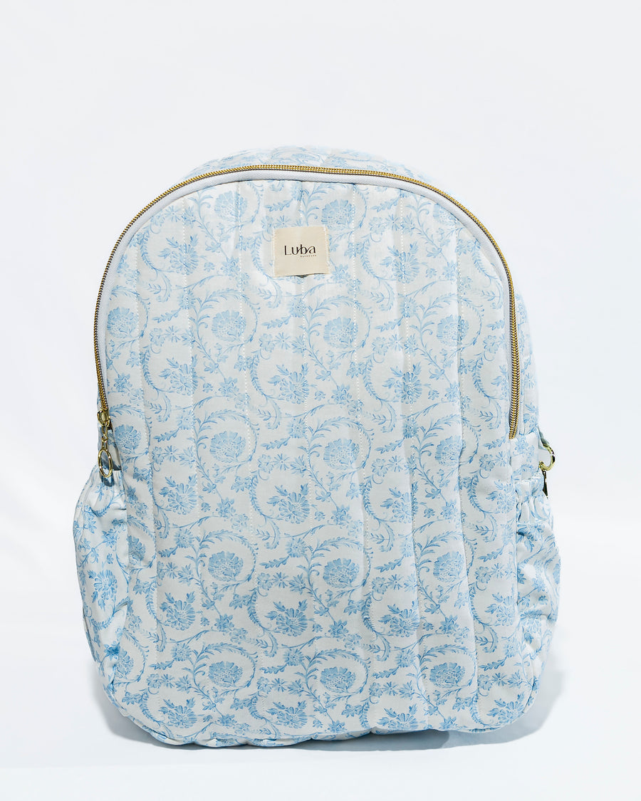 Blue Chinoiserie Backpack