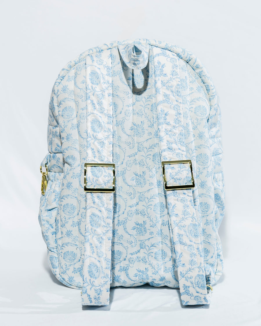 Blue Chinoiserie Backpack