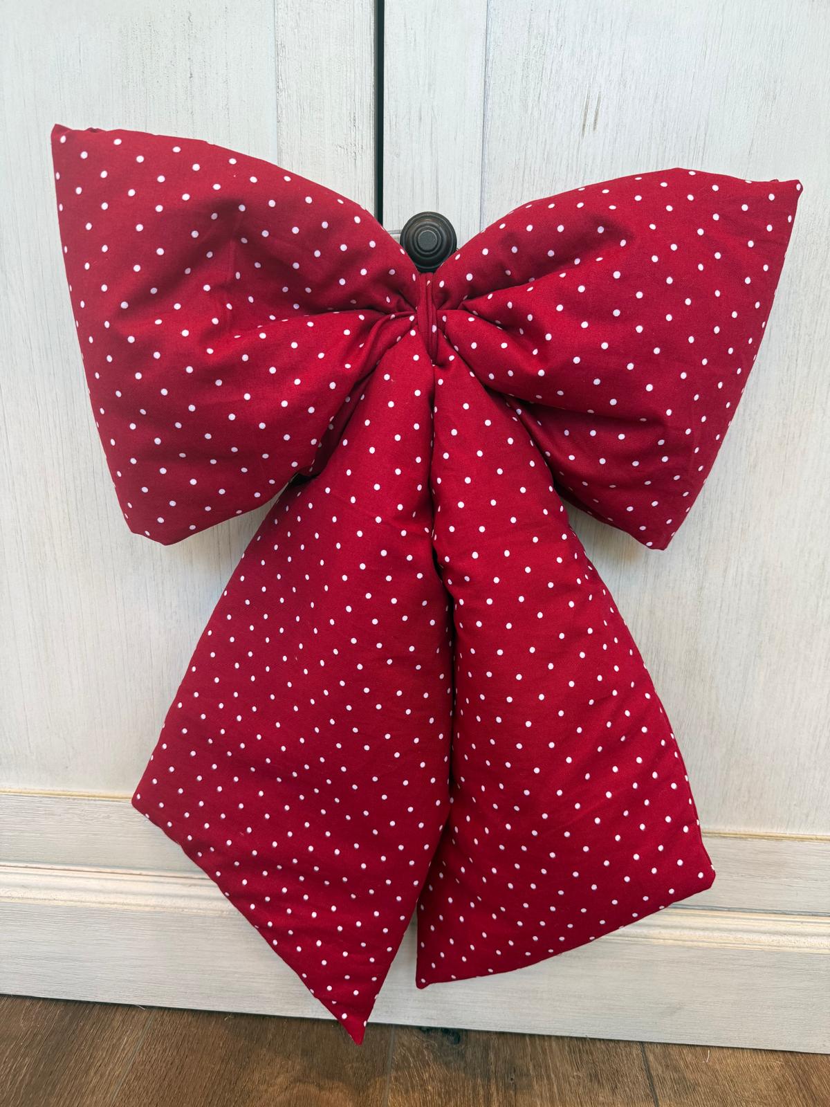 Red & White Mini Polka Dot