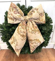 Tapestry Christmas Bow #2