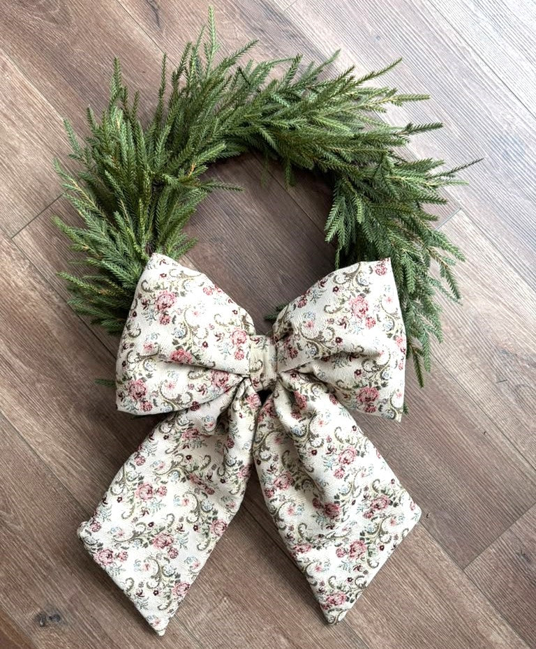 Tapestry Christmas Bow #3