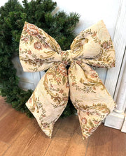 Tapestry Christmas Bow #2