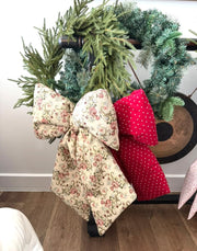 Tapestry Christmas Bow #3