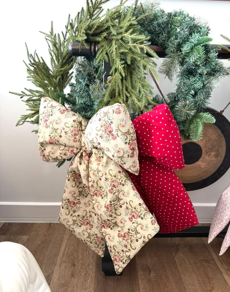 Tapestry Christmas Bow #3