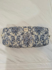 Vintage Blue Garden Hair Tool Bag
