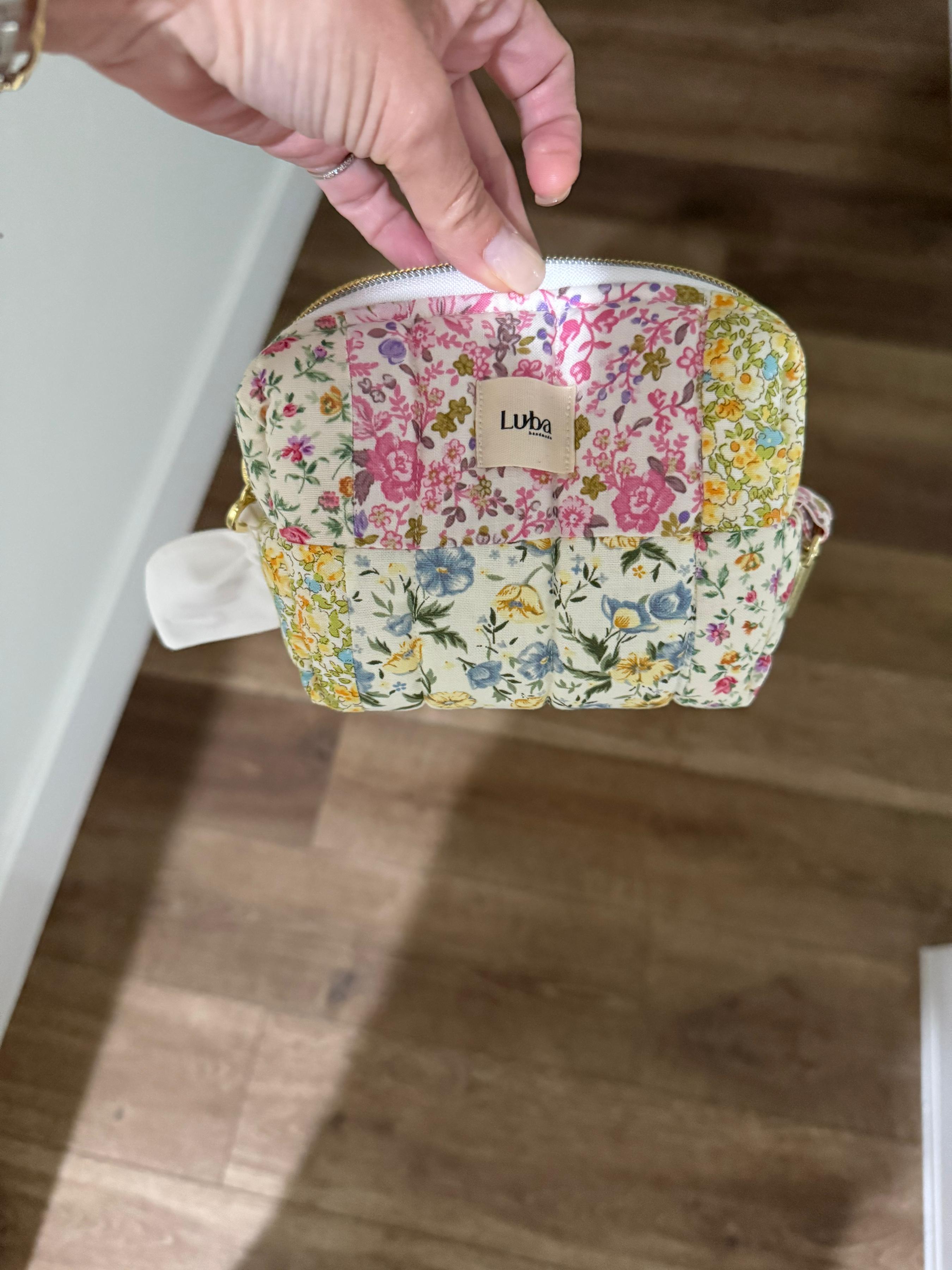 Alice W Liberty fabric Mini Toiletry Bag