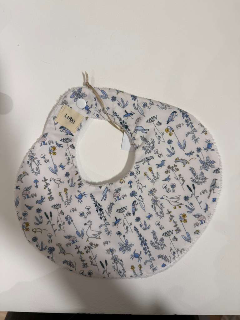 Theo Liberty fabric Bib