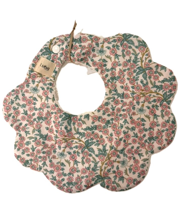 Empress Pink Liberty fabric Bib