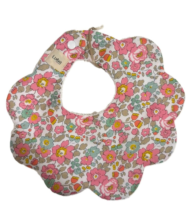 Betsy Ann Tana Lawn Pink Bib