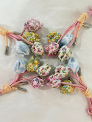 Pink Tulip Bag Charm