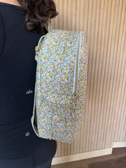 Betsy Ann Yellow Liberty fabric Backpack