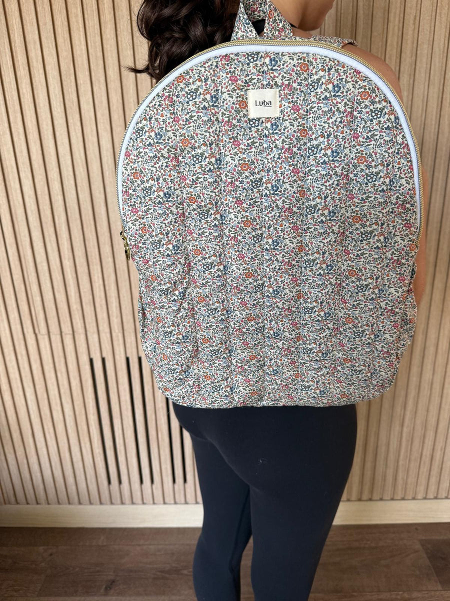 Katie and Millie Liberty fabric Backpack