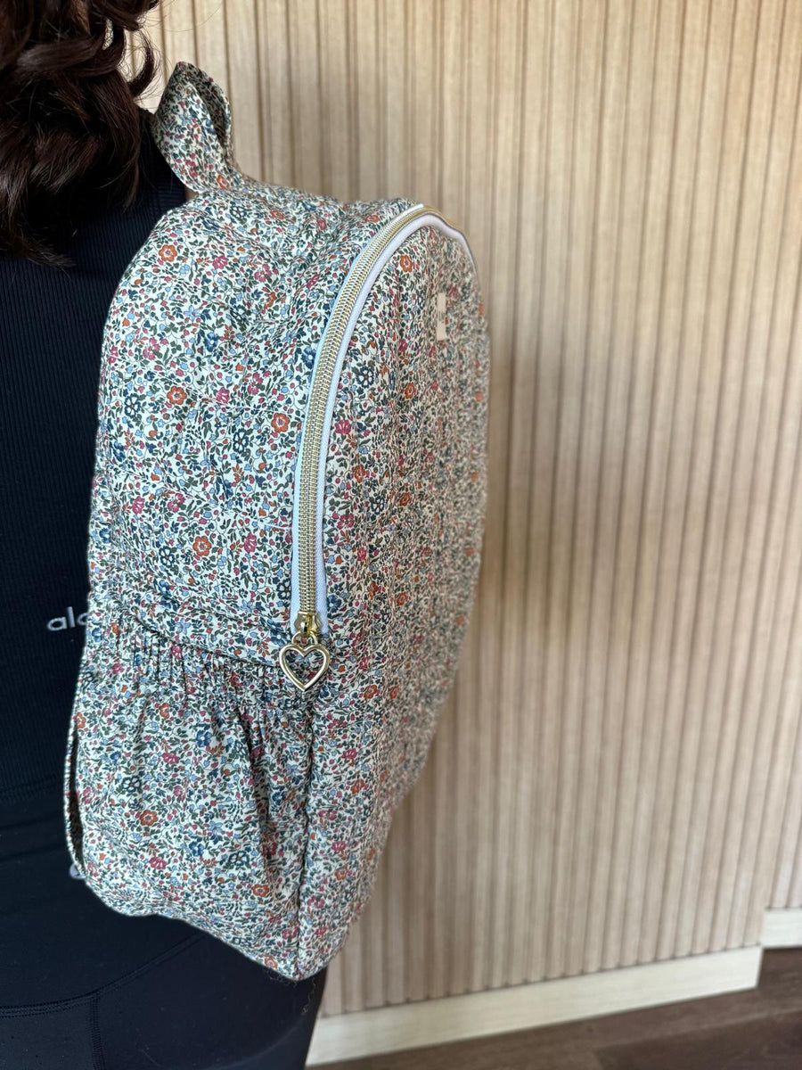 Katie and Millie Liberty fabric Backpack