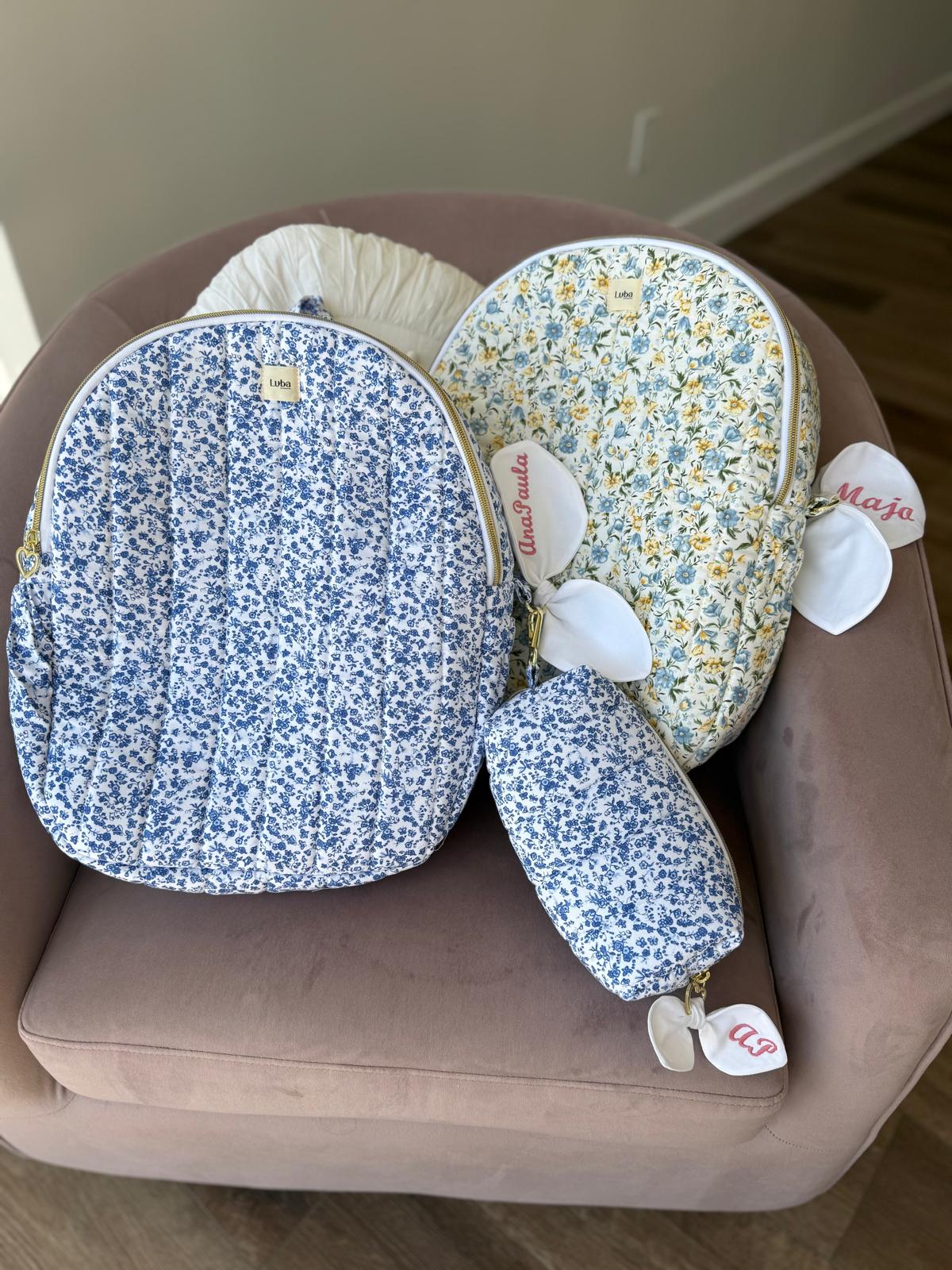 Alice W Liberty fabric Backpack