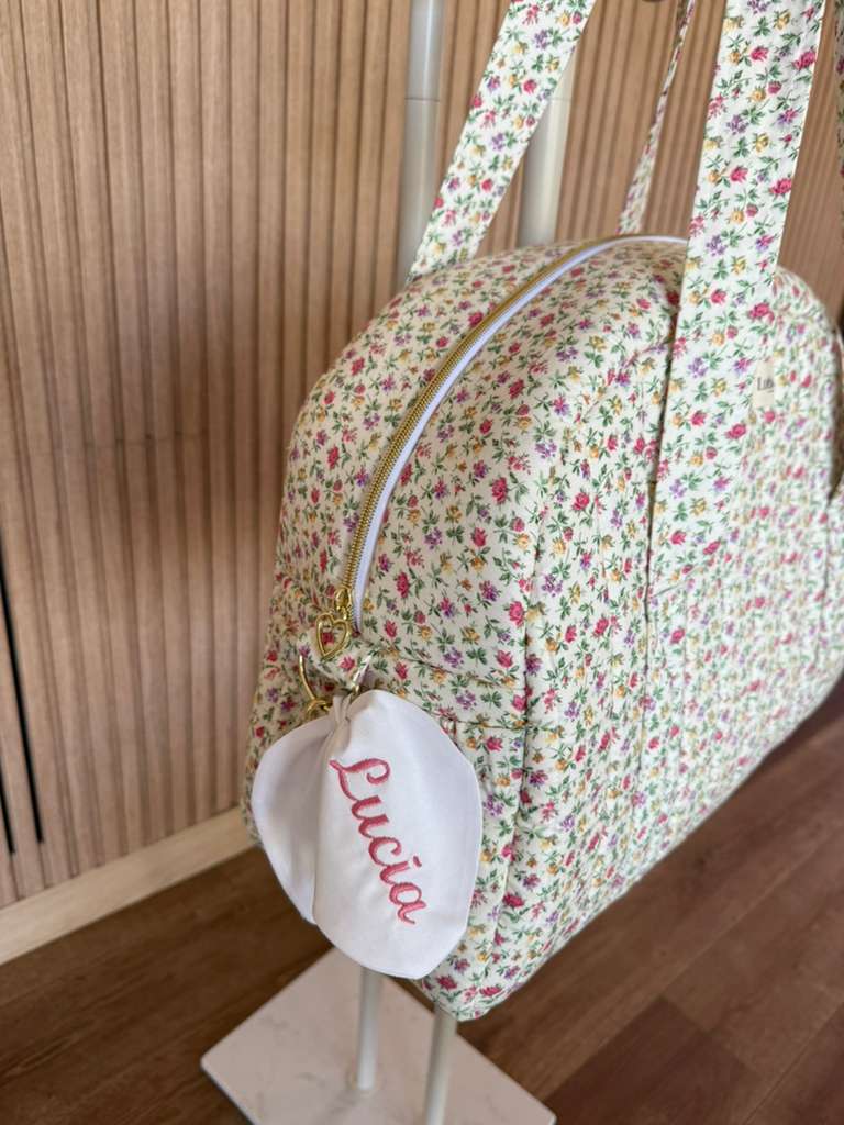 Pink & Brown Butterflies Weekend & Diaper Bag