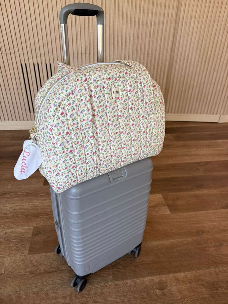 Pink & Brown Butterflies Weekend & Diaper Bag