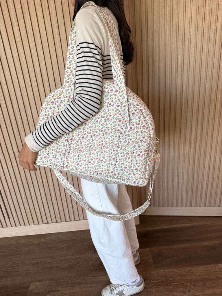 Pink & Brown Butterflies Weekend & Diaper Bag