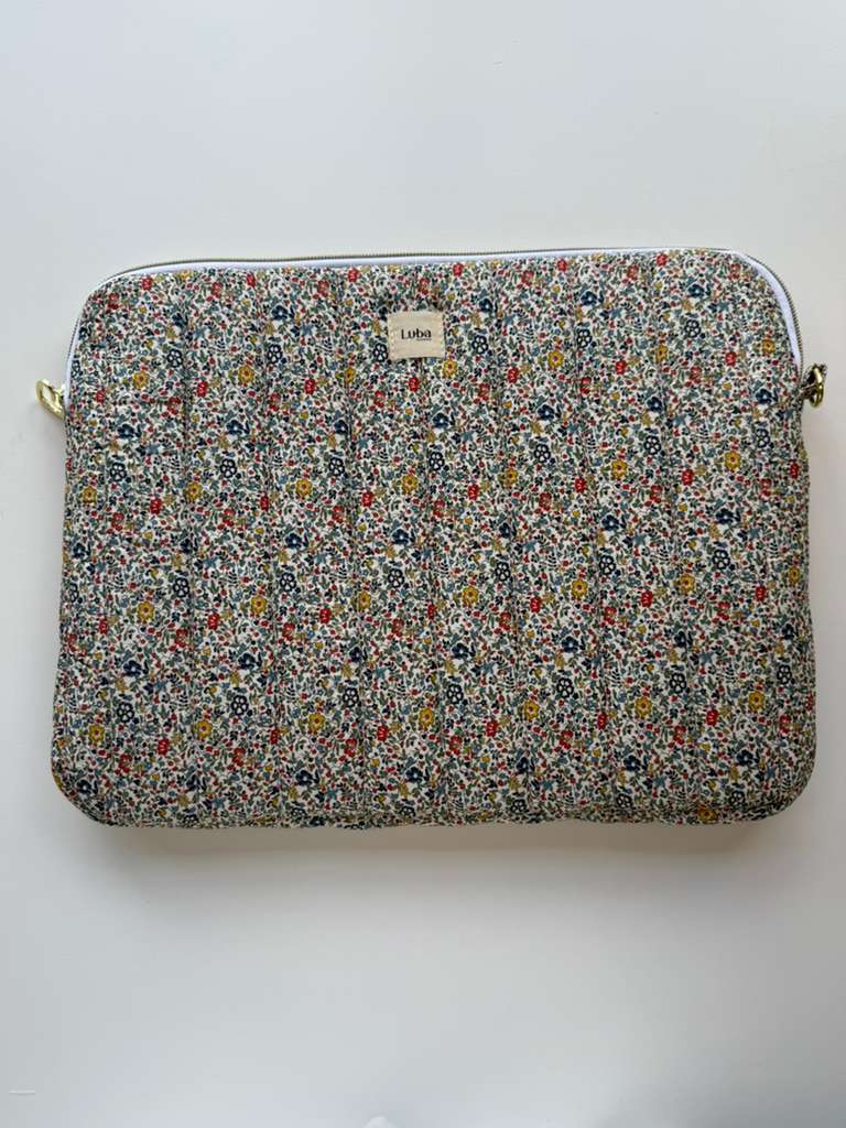 Katie and Millie Liberty fabric Laptop Case
