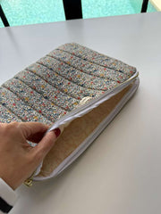 Katie and Millie Liberty fabric Laptop Case