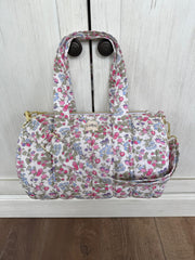 Nancy Ann Organic Liberty fabric Mini Duffle Bag