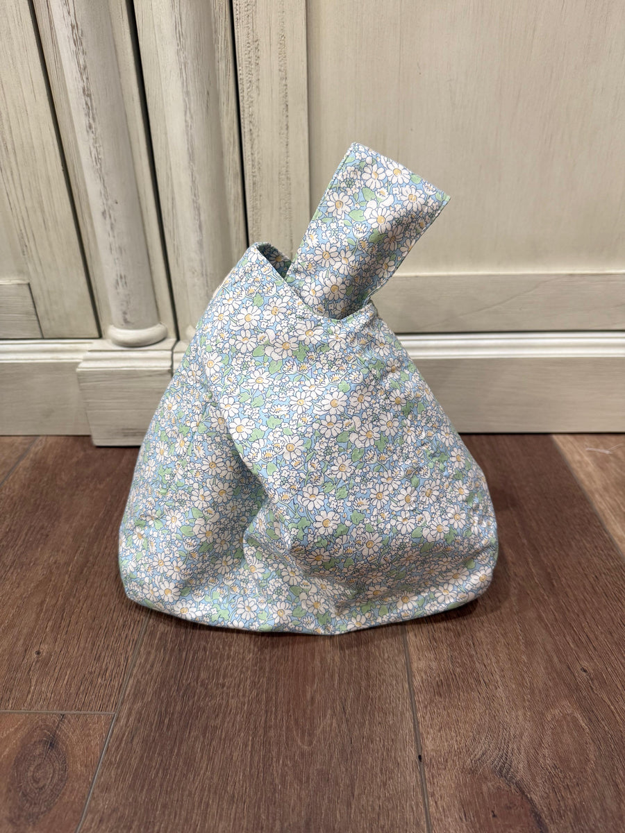 Alice W Liberty fabric Knot Lunch Bag