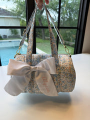 Gemma Meadow Liberty fabric Mini Duffle Bag