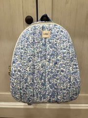 Wiltshire Blue Liberty fabric Mini Backpack