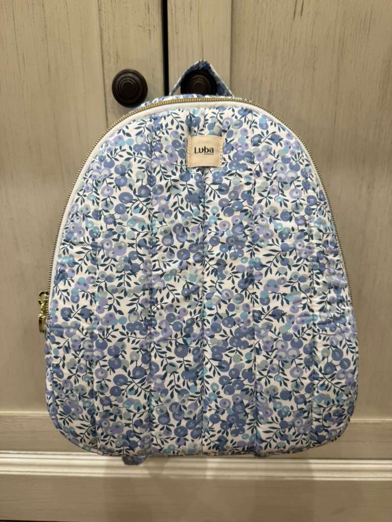Wiltshire Blue Liberty fabric Mini Backpack