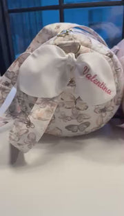 Pink & Brown Butterflies Duffle Bag